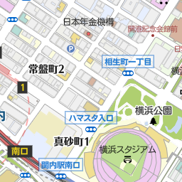 花園橋駐車場 横浜市中区 駐車場 コインパーキング の地図 地図マピオン
