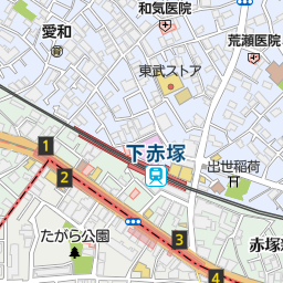 地下鉄赤塚駅 板橋区 駅 の地図 地図マピオン