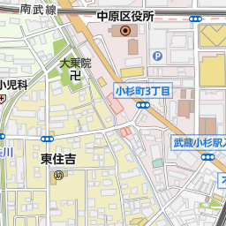 武蔵小杉駅 川崎市中原区 駅 の地図 地図マピオン