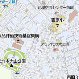 代々木上原駅 渋谷区 駅 の地図 地図マピオン