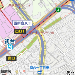 南新宿駅 渋谷区 駅 の地図 地図マピオン