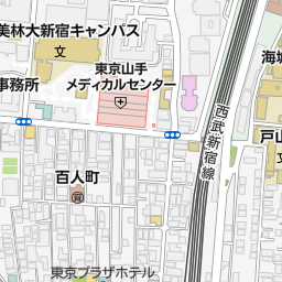 西武新宿駅 新宿区 駅 の地図 地図マピオン
