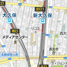 東新宿駅 新宿区 駅 の地図 地図マピオン