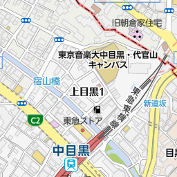 中目黒駅 目黒区 駅 の地図 地図マピオン