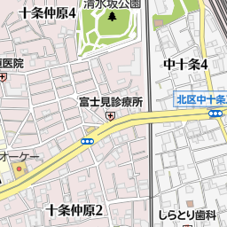 デュアン十条店 北区 美容院 美容室 床屋 の地図 地図マピオン