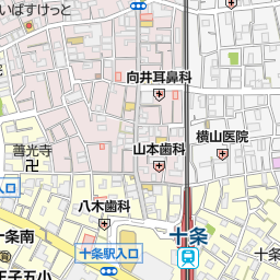 デュアン十条店 北区 美容院 美容室 床屋 の地図 地図マピオン