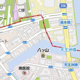 天王洲アイル駅 品川区 駅 の地図 地図マピオン
