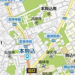 千石駅 文京区 駅 の地図 地図マピオン