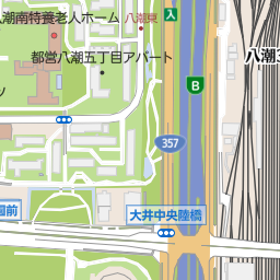 ｄｃｍホーマック大井競馬場前店 品川区 ホームセンター の地図 地図マピオン