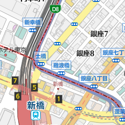 銀座三越 中央区 デパート 百貨店 の地図 地図マピオン