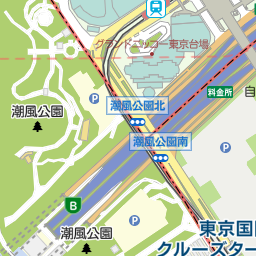 テレコムセンター展望台 江東区 展望台 ビューポイント の地図 地図マピオン