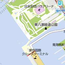 テレコムセンター展望台 江東区 展望台 ビューポイント の地図 地図マピオン