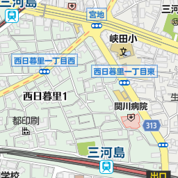 金太郎 日暮里店 荒川区 漫画喫茶 インターネットカフェ の地図 地図マピオン