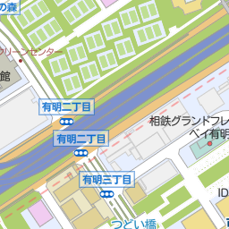 お台場海浜公園駅 港区 駅 の地図 地図マピオン