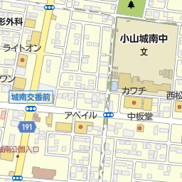 快活club50号小山店 小山市 漫画喫茶 インターネットカフェ の地図 地図マピオン