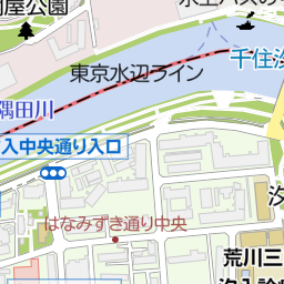 北千住駅（足立区/駅）の地図｜地図マピオン