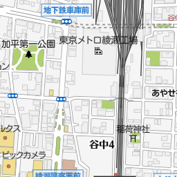 北綾瀬駅 足立区 駅 の地図 地図マピオン