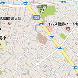 お花茶屋駅 葛飾区 駅 の地図 地図マピオン