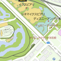 東京ディズニーランド ｔｄｌ 浦安市 遊園地 テーマパーク の地図 地図マピオン