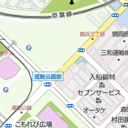 東京ディズニーリゾート キャスティングセンター 浦安市 遊園地 テーマパーク の地図 地図マピオン