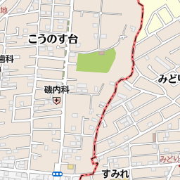 ヨークマート江戸川台店 流山市 スーパーマーケット の地図 地図マピオン