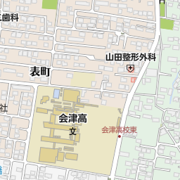 快活club会津若松店 会津若松市 漫画喫茶 インターネットカフェ の地図 地図マピオン