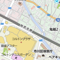ｔｏｈｏシネマズ市川コルトンプラザ 市川市 映画館 の地図 地図マピオン