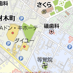 栃木県立黒磯高等学校（那須塩原市/高校）の地図｜地図マピオン