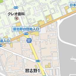 カインズ船橋習志野店資材館ｐｒｏ 船橋市 小売店 の地図 地図マピオン