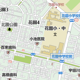 千葉市立花園中学校 千葉市花見川区 中学校 の地図 地図マピオン