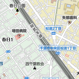 千葉駅 千葉市中央区 駅 の地図 地図マピオン