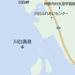 川白岬 北海道古宇郡神恵内村 峠 渓谷 その他自然地名 の地図 地図マピオン