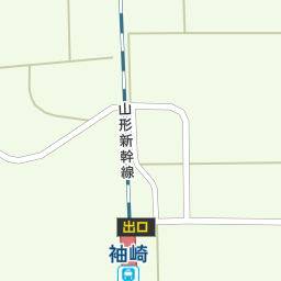 袖崎駅 村山市 駅 の地図 地図マピオン