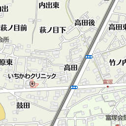 福島県立福島商業高等学校 福島市 高校 の地図 地図マピオン