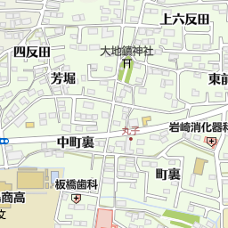 快活ｃｌｕｂ 福島北店 福島市 漫画喫茶 インターネットカフェ の地図 地図マピオン