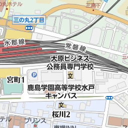 水戸駅 水戸市 駅 の地図 地図マピオン