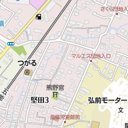 イオンシネマ弘前 弘前市 映画館 の地図 地図マピオン