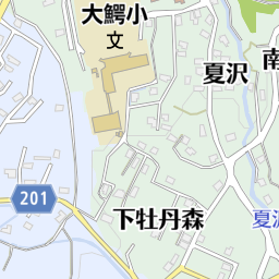 青森県南津軽郡大鰐町大字大鰐字下牡丹森の地図