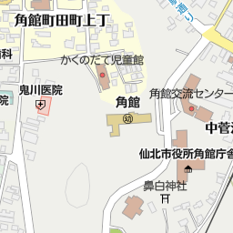 角館駅 仙北市 駅 の地図 地図マピオン