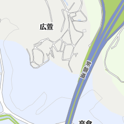 高野花見山 いわき市 植物園 の地図 地図マピオン