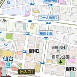 仙台駅 仙台市青葉区 駅 の地図 地図マピオン