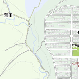 石森西公園 いわき市 公園 緑地 の地図 地図マピオン