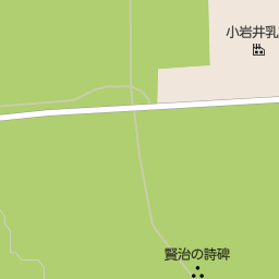 小岩井農場 岩手郡雫石町 牧場 農場 農園 の地図 地図マピオン