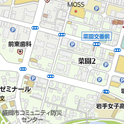 アートフォーラム 盛岡市 映画館 の地図 地図マピオン