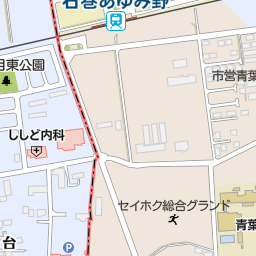 石巻あゆみ野駅 石巻市 駅 の地図 地図マピオン