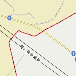 航空自衛隊三沢基地会計隊 三沢市 省庁 国の機関 の地図 地図マピオン