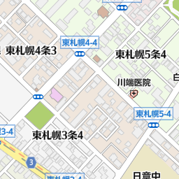 地下鉄白石駅 札幌市白石区 バス停 の地図 地図マピオン