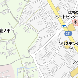 於本自動車学校 八戸市 教習所 自動車学校 の地図 地図マピオン