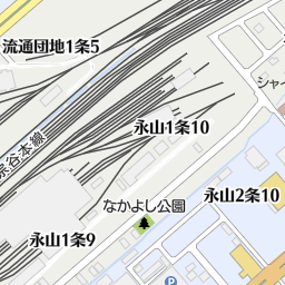 自遊空間旭川永山店 旭川市 漫画喫茶 インターネットカフェ の地図 地図マピオン