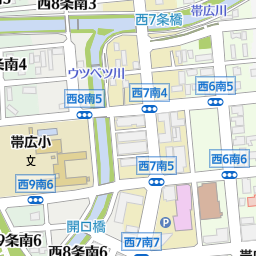 帯広駅 帯広市 駅 の地図 地図マピオン